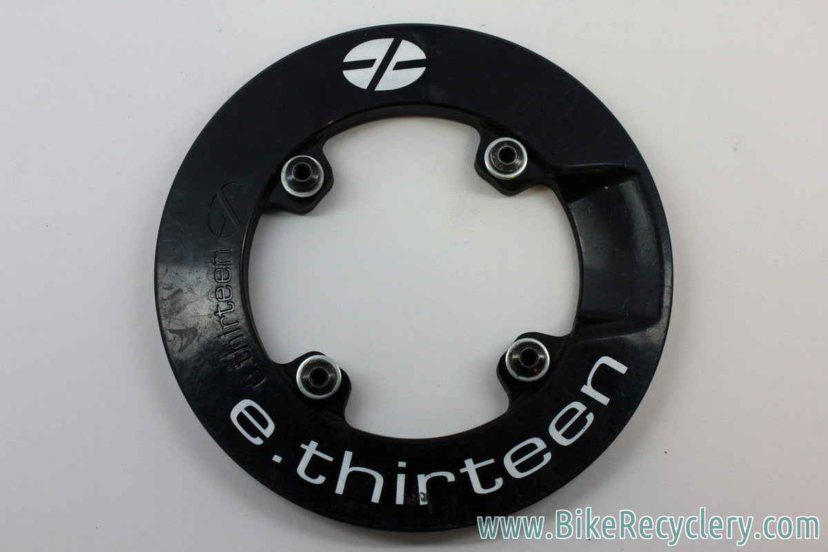 E. Thirteen (E13) Bash Guard: 104mm BCD, 13mm Thick, w/ Chainring Bolts