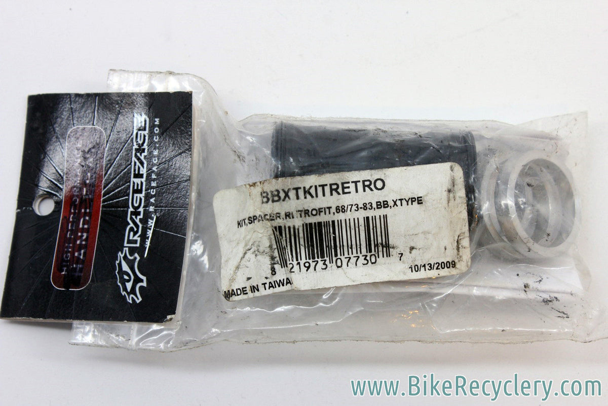 Race Face X-Type Bottom Bracket Adapter: Fit 83mm Diabolus / Evolve DH Crank in 68/73mm Frame