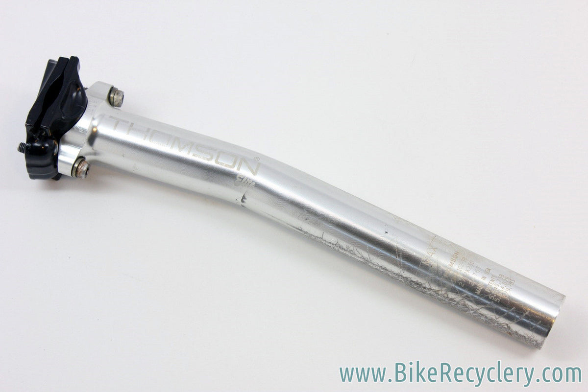 Thomson Elite Seatback Seatpost: 27.2mm Silver & Black