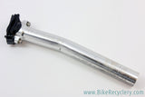 Thomson Elite Seatback Seatpost: 27.2mm Silver & Black
