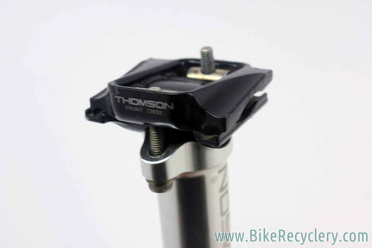 Thomson Elite Seatback Seatpost: 27.2mm Silver & Black