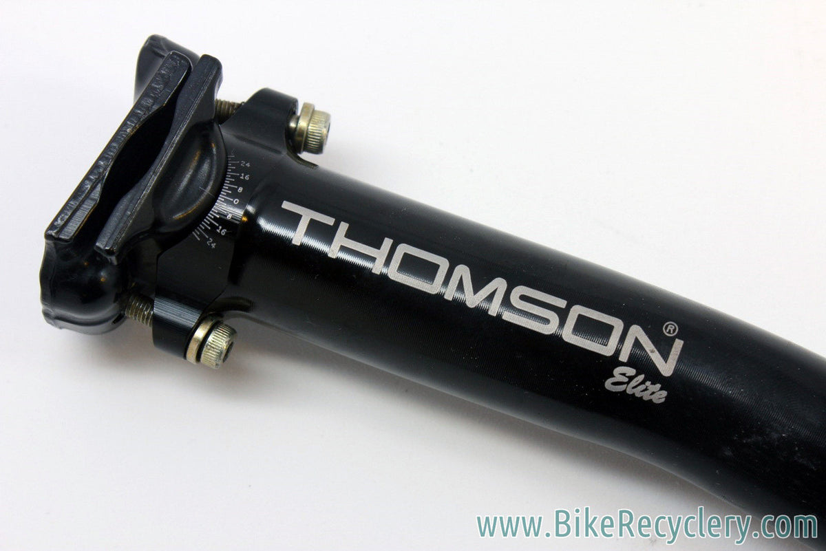 Thomson Elite Seatback Seatpost: 31.6mm Black