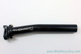 Thomson Elite Seatback Seatpost: 31.6mm Black