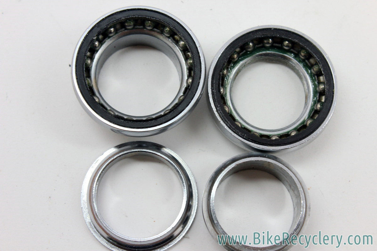 Vintage Hatta Vesta Sealed Bearing Headset: Silver, 1" Threaded
