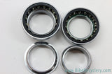 Vintage Hatta Vesta Sealed Bearing Headset: Silver, 1" Threaded
