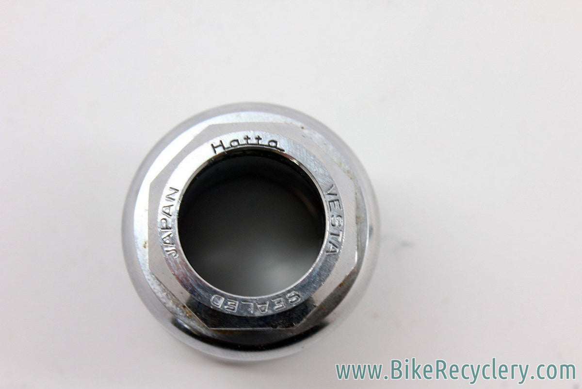 Vintage Hatta Vesta Sealed Bearing Headset: Silver, 1" Threaded