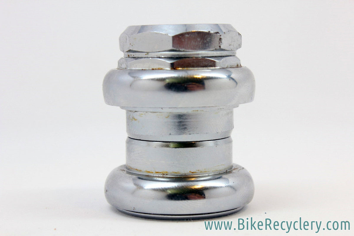 Vintage Hatta Vesta Sealed Bearing Headset: Silver, 1" Threaded