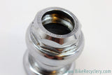 Vintage Hatta Vesta Sealed Bearing Headset: Silver, 1" Threaded