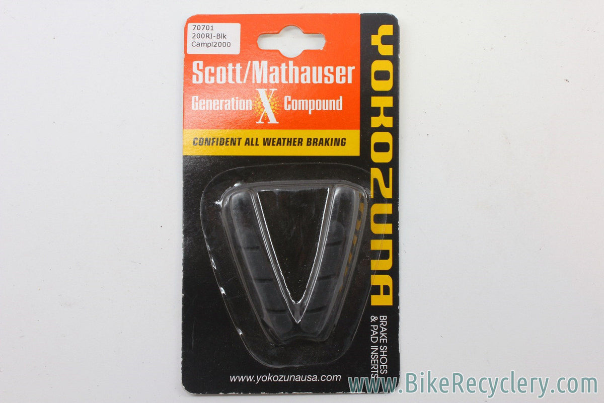 Yokozuna Scott/Mathauser Campagnolo 2000+ Brake Pad Inserts: (pair)