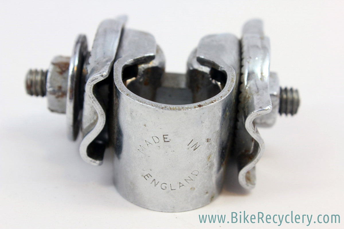 Brooks Seatpost Saddle Clamp: Chrome, Used