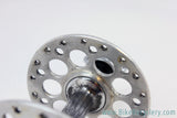1950's Campagnolo Gran Sport High Flange Front Hub: 3-Piece, Open-C QR Skewer, 36H