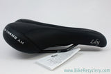 Selle Italia Trans Am Lady Genuine Gel Women's Specific Saddle: Cutout, Black NEW