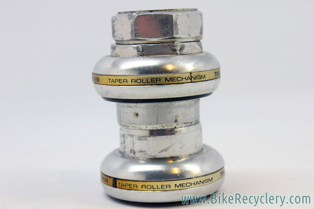 Tange Master G Headset: 1" Threaded, Roller Bearing, Silver