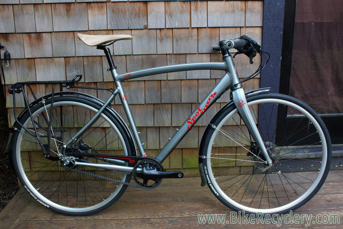 57cm 2015 Spot Brand Acme Commuter Bike: Belt Drive, 11 Speed Alfine Internal, Fenders/Rack/Light, Brooks Cambium, Lots of Upgrades! <400 Miles