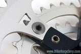 1980's Cook Brothers CBR Dog Bone Crankset: Black, 171mm, 110/74mm, RARE & NEAR MINT