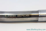 1980's Cook Brother's Sushi Bars Titanium Handlebar: 1990's, 22.2/25.4mm, BEYOND RARE!!!