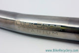 1980's Cook Brother's Sushi Bars Titanium Handlebar: 1990's, 22.2/25.4mm, BEYOND RARE!!!