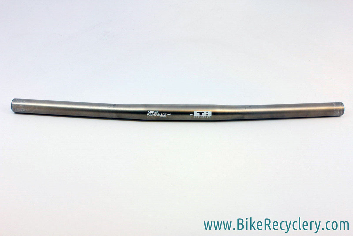 Sakae PowerBulge Titanium Handlebar: 1990's Flat Bar, 25.4mm EXC+