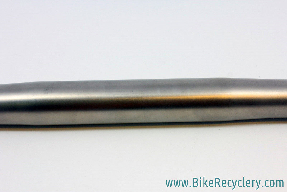 Sakae PowerBulge Titanium Handlebar: 1990's Flat Bar, 25.4mm EXC+