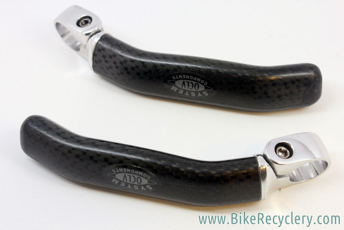 NOS Trek OLCV Carbon Bar Ends: 1990's