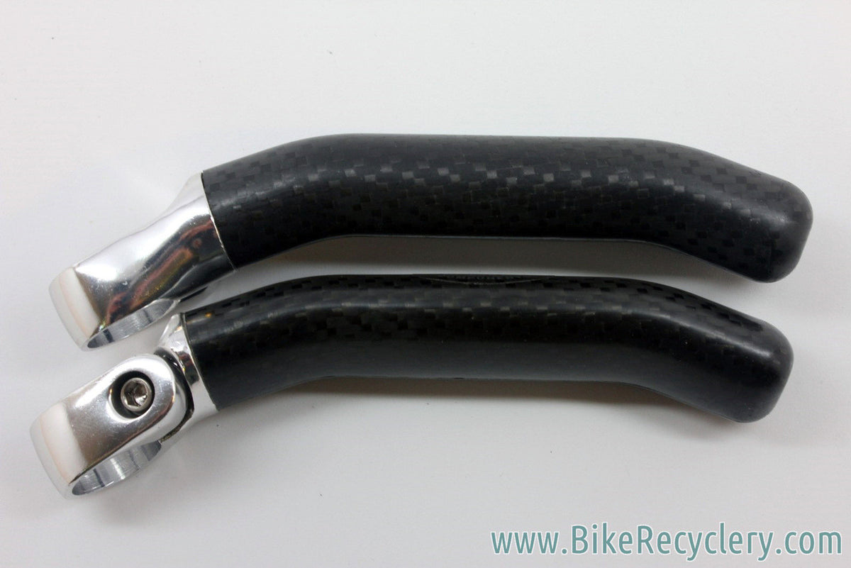 NOS Trek OLCV Carbon Bar Ends: 1990's