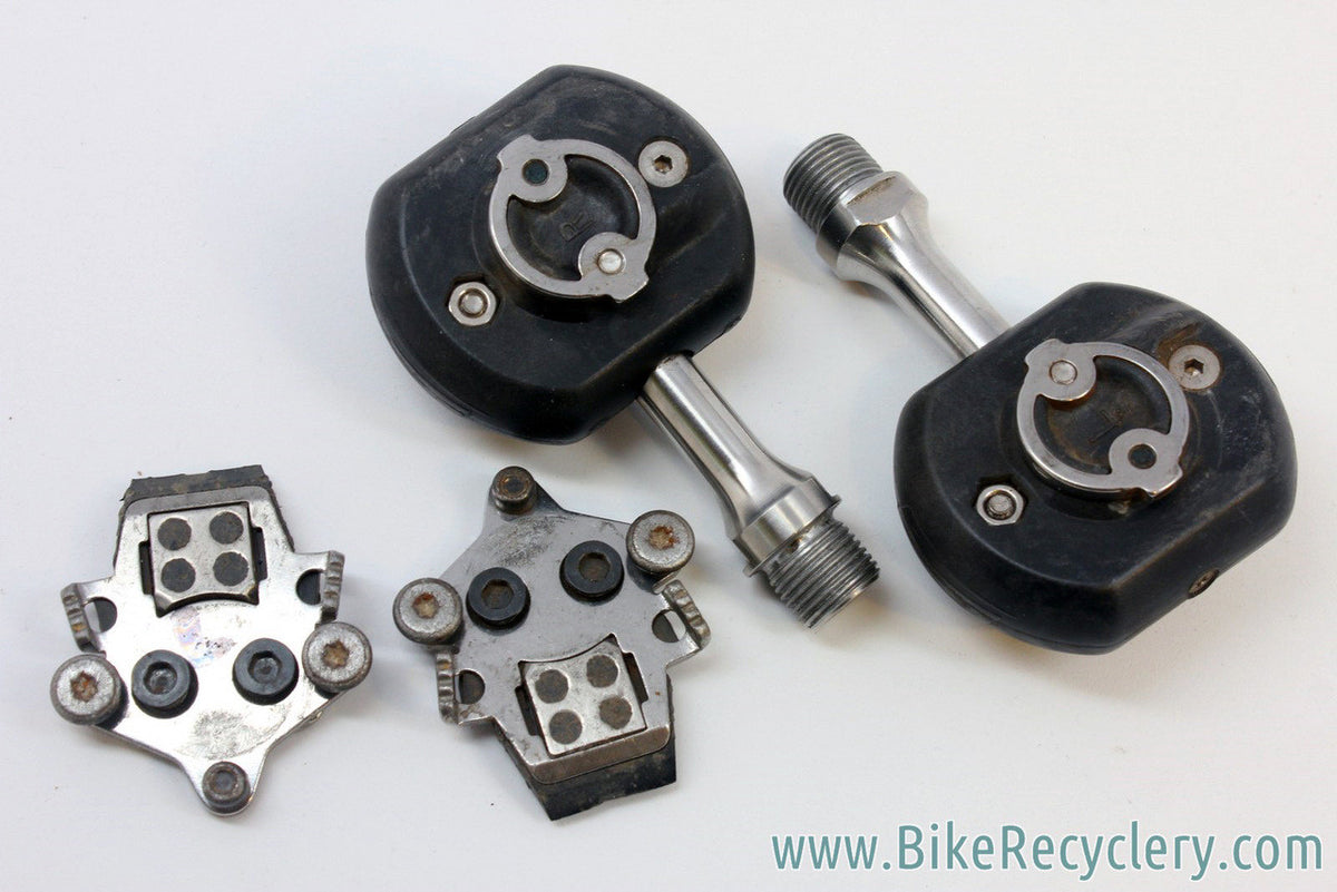 Speedplay Frogs Clipless MTN Bike Pedals & Cleats: Stainless, Near Mint