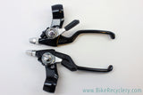NOS Suntour XC Power Thumb Shifter / Brake Lever Combos: 6 Speed, 4 Finger, CL-XC10 (XC 9000)