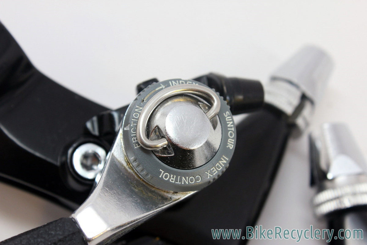 NOS Suntour XC Power Thumb Shifter / Brake Lever Combos: 6 Speed, 4 Finger, CL-XC10 (XC 9000)