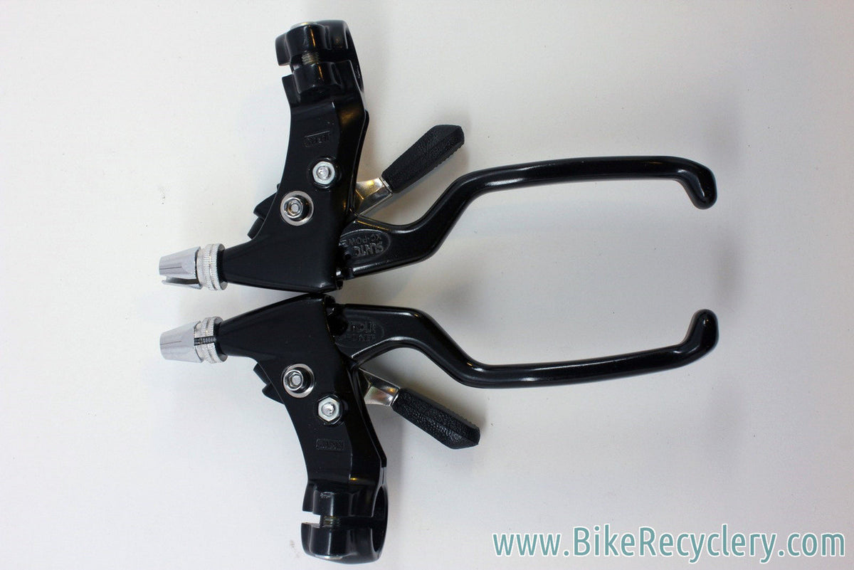 NOS Suntour XC Power Thumb Shifter / Brake Lever Combos: 6 Speed, 4 Finger, CL-XC10 (XC 9000)