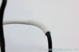 NOS Weyless Water Bottle Cage: Clamp On Mount, Black/White, RARE