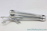 NOS 1968-1972 Campagnolo Nuovo Record Crank Arms: 180mm, Dust Caps (take-off)