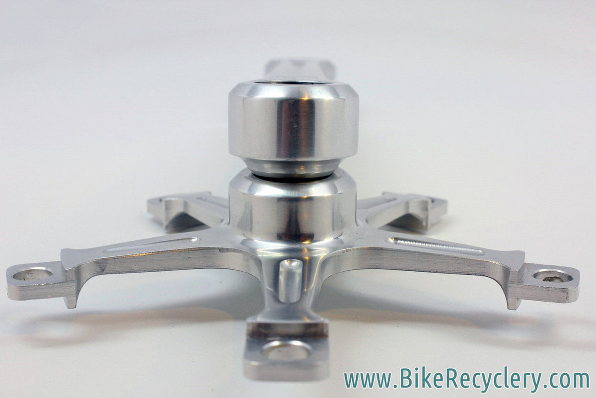 NOS 1968-1972 Campagnolo Nuovo Record Crank Arms: 180mm, Dust Caps (take-off)