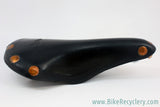 Vintage Brooks Professional Special: Pre-Softened, 1980's, Large Copper Rivet, Black Leather