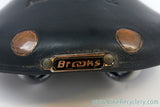 Vintage Brooks Professional Special: Pre-Softened, 1980's, Large Copper Rivet, Black Leather