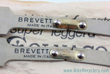NIB/NOS Colnago Toe Straps! White, 1980's, Alfredo BInda Made, RARE