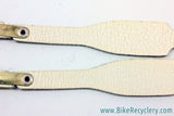 NIB/NOS Colnago Toe Straps! White, 1980's, Alfredo BInda Made, RARE