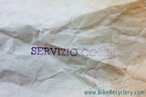 NIB/NOS Colnago Toe Straps! White, 1980's, Alfredo BInda Made, RARE