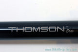 Thomson Elite Seatback Seatpost: 27.0mm Black NEW