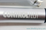 Control Tech Stix Bar Ends: Short & Straight, Silver MINT
