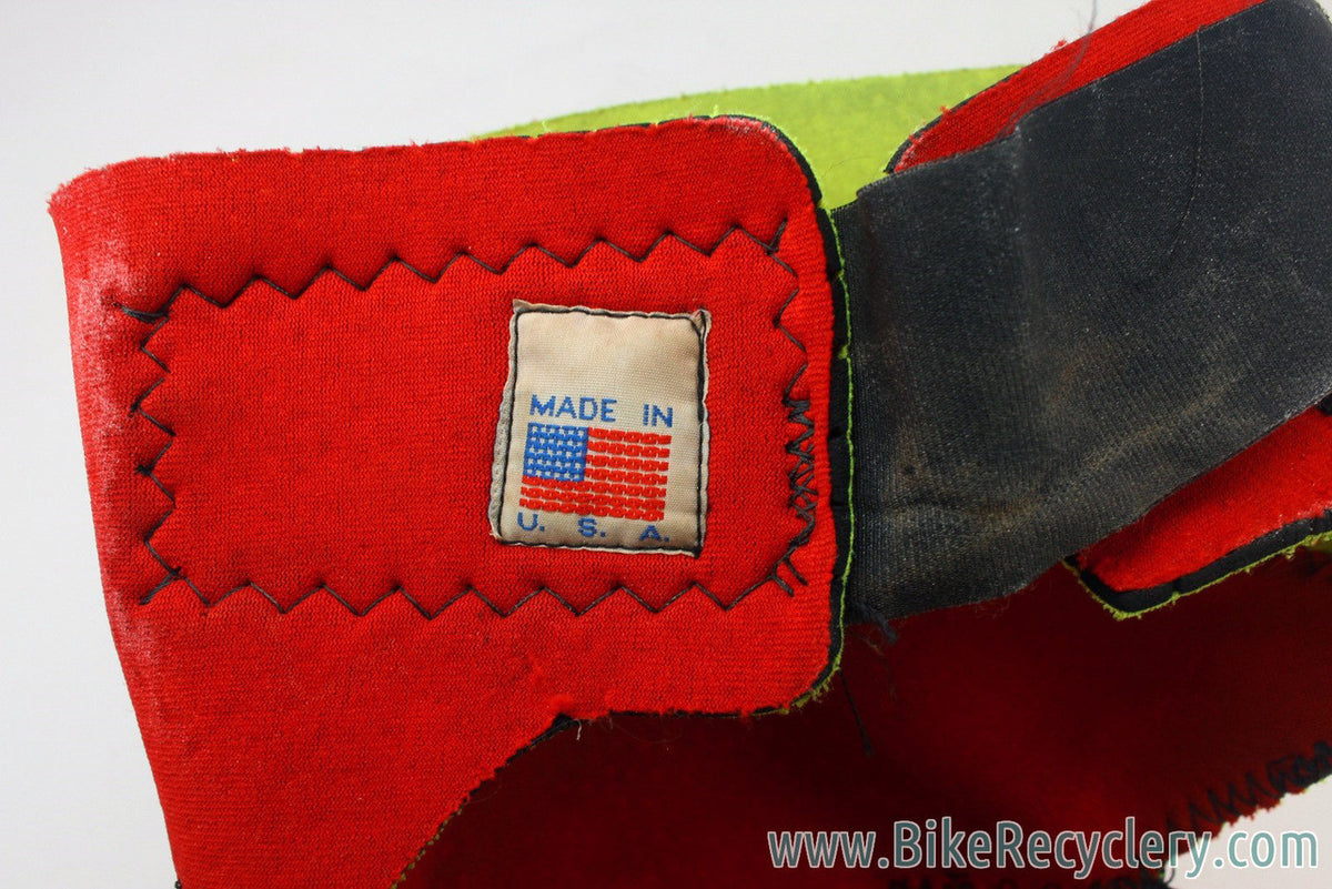 Vintage 1990's DH Mountain Bike Knee Pads: EVS Pro-F Gary Bailey Series