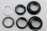 Vintage Specialized Headset: 1" Threaded, Black (No Bearings)