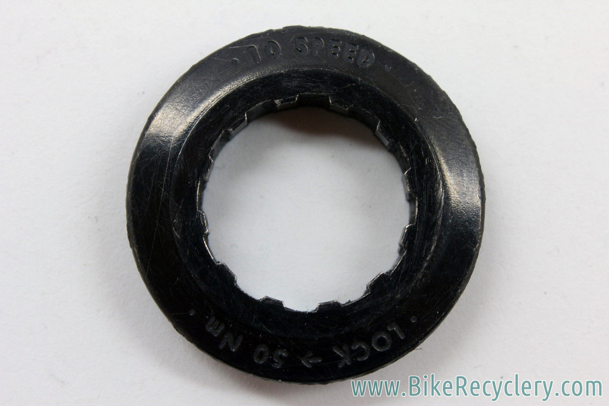 Campagnolo Cassette Lockring: 10/11sp - 27mm Threads - 12t / 13t / 14t First Cog - Black