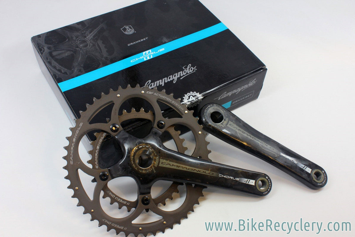 NEW Campagnolo Chorus CT UT Carbon Crankset: Compact 50/34T, 172.5mm, 11 Speed