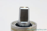 NOS Campagnolo Record Pista Carbon Square Taper Bottom Bracket: 111mm x 68mm English