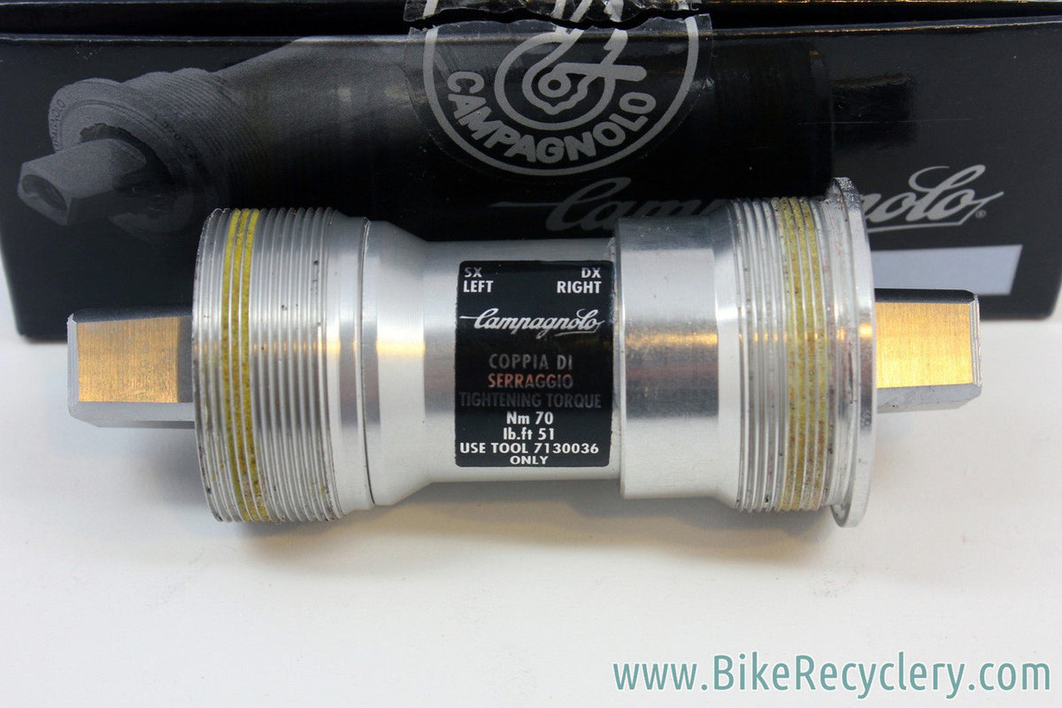 NIB/NOS Campagnolo Chorus Square Taper Bottom Bracket: 102mm x 70mm Italian