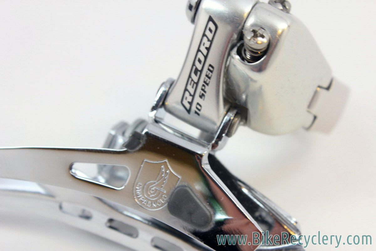 NIB/NOS Campagnolo Record 10 Speed Front Derailleur: 31.8mm Silver