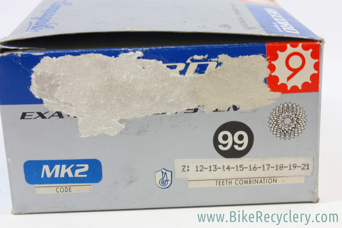 NIB/NOS Campagnolo Record 9 Speed Cassette: Exa-Drive - 12-21T - CS99-RE0836
