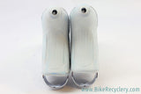 NOS Campagnolo Victory Drilled Brake Levers: White Hoods