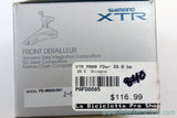 NIB/NOS Shimano XTR FD-M900 Front Derailleur: 28.6mm