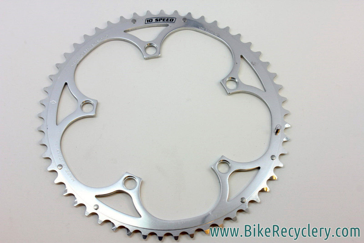 NOS Campagnolo 10 Speed Chainring: 53T, 135mm, Silver/Polished